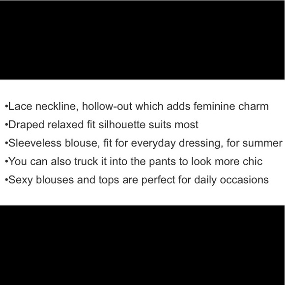 ๐คHP๐ค Black Tatted Crocheted Lace Spliced Blouse - Picture 8 of 9